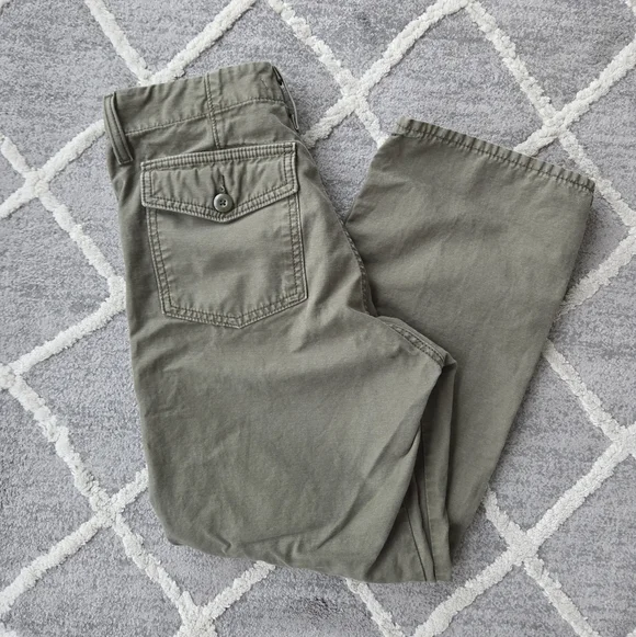Levi's Olive Green Utility Pants - Picture 5 of 7